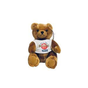 2002 Herrington Hard Rock Cafe Skydome Toronto Teddy Bear Plush Toy NWT